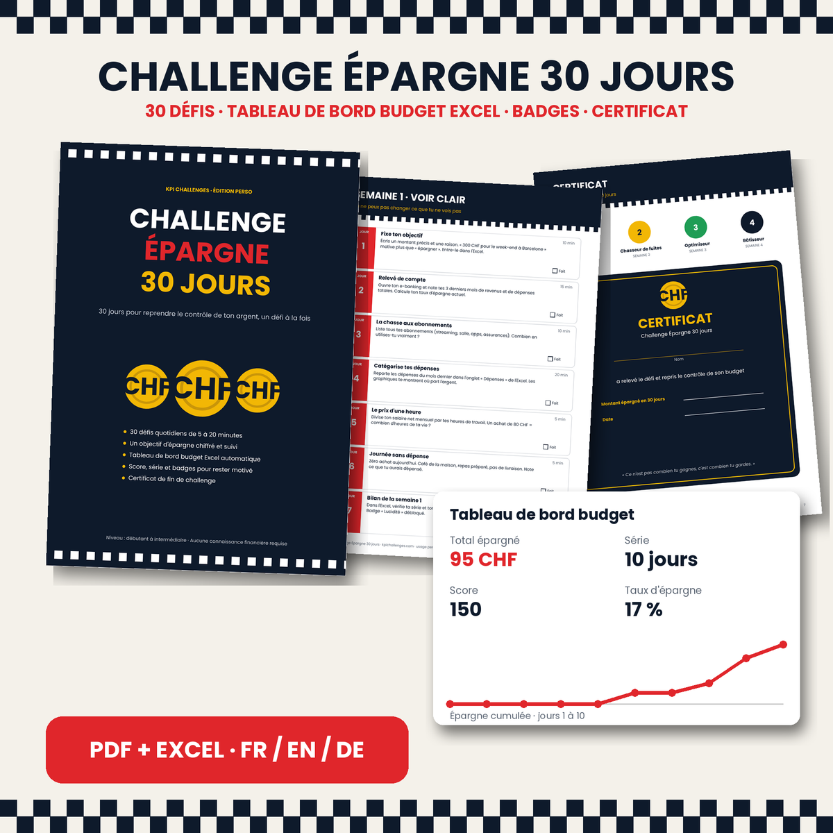 Challenge Épargne 30 jours