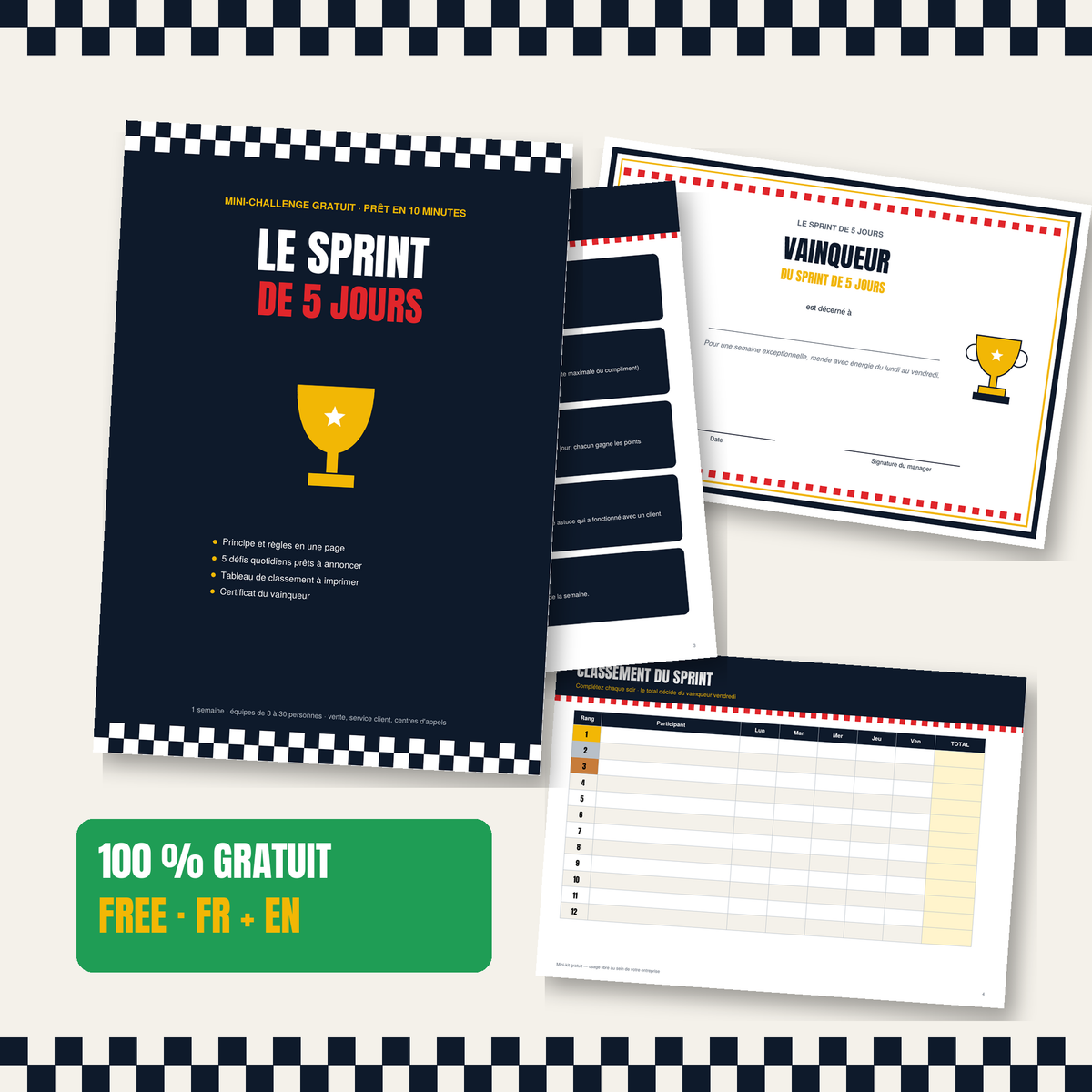 Le Sprint de 5 jours