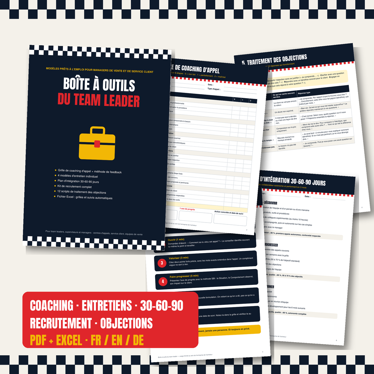 Boîte à outils du team leader